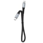 Cable Dudao  Dudao L10C USB-C - USB-C PD cable 100W 5A 0.23m - black 