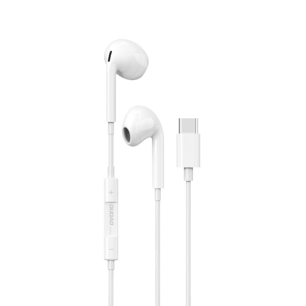 Kõrvaklapid Dudao Dudao in-ear headphones with USB Type-C connector white (X14PROT)
