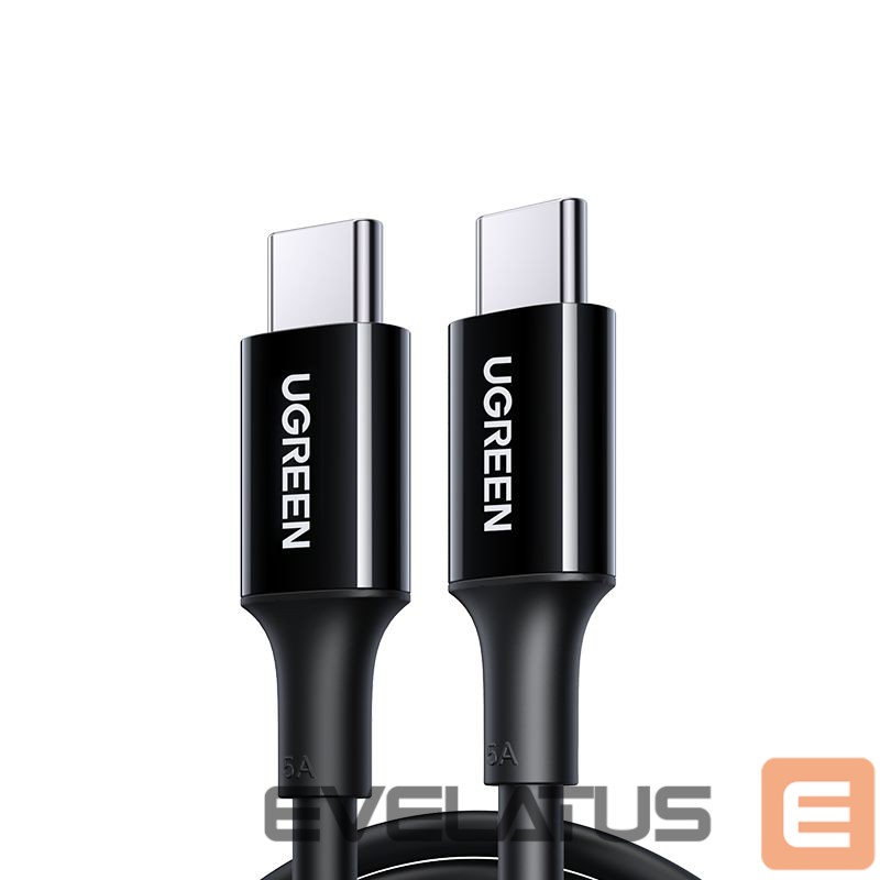 Cable Ugreen US300 USB-C / USB-C cable 480Mb/s 5A 1m Black