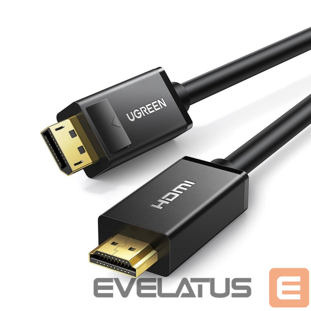 Adapteris Ugreen DisplayPort - HDMI cable Ugreen DP101 4K 3m - black