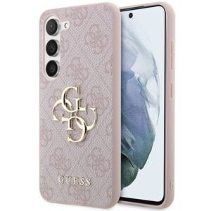 Другой аксессуар для телефона Guess  Guess 4G Big Metal Logo case for Samsung Galaxy S24 - pink 