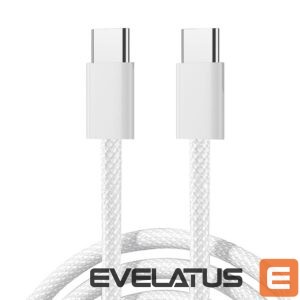 Kabelis Joyroom  Joyroom Ben Series S-A45 USB-C / USB-C 60W Cable 1 m - White 
