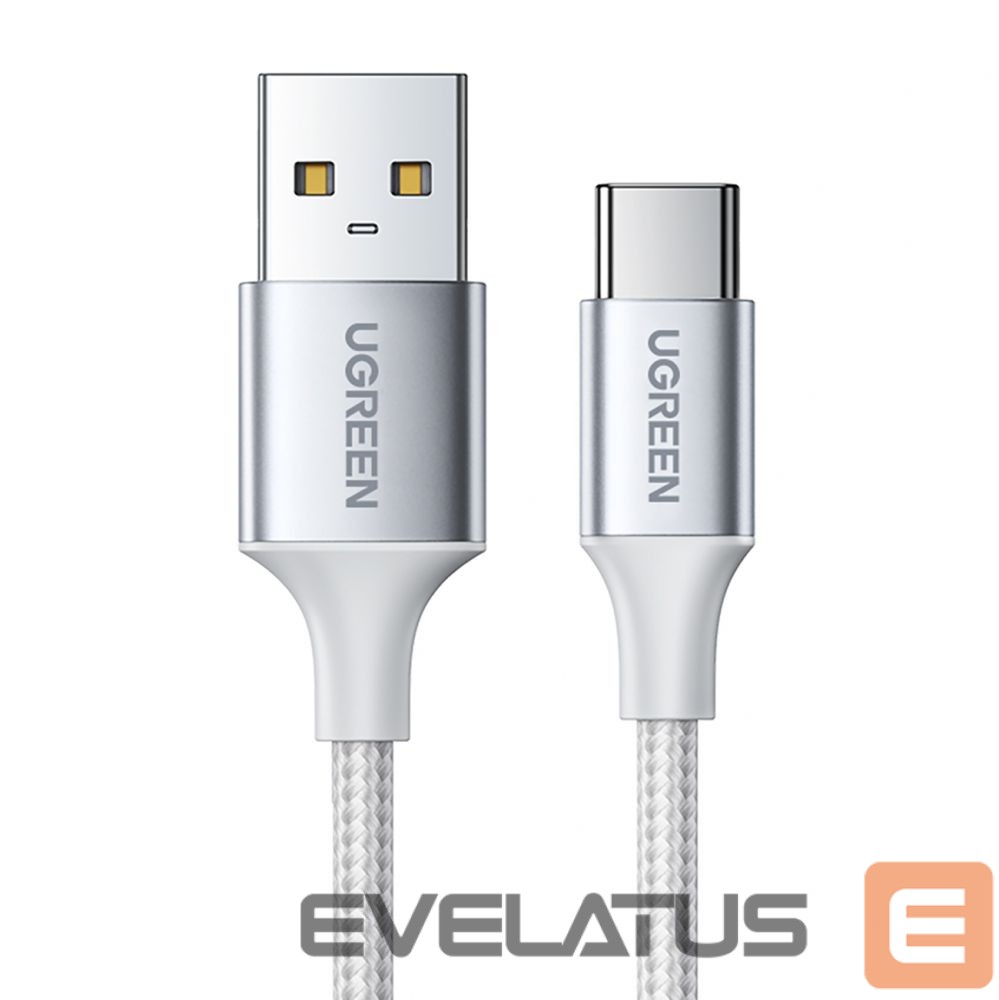 Kaabel Ugreen Ugreen US288 60131 USB-A / USB-C QC 3.0 3A 1m cable - white White