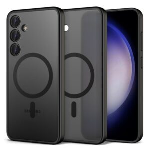 Aizmugurējais vāciņš Tech-Protect  Tech-Protect MagMat MagSafe Case for Samsung Galaxy S24 - Matte Black 