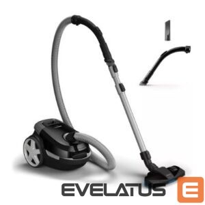 Vacuum cleaner Philips  Philips 3000 series Bagged vacuum cleaner XD3112/09, 900W, TriActive, Deep Black 