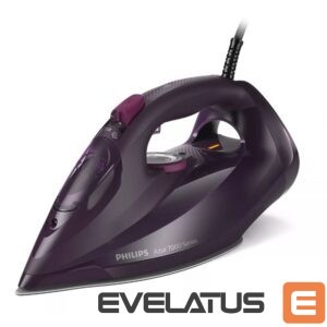 Iron Philips  Philips 7000 Series Steam iron DST7061/30, 3000W, 55 g/min continous steam, 250g steam boost, vertical steam, SteamGlide Elite soleplate, drip stop, ASO, QuickCalc Release, 300 ml water tank 