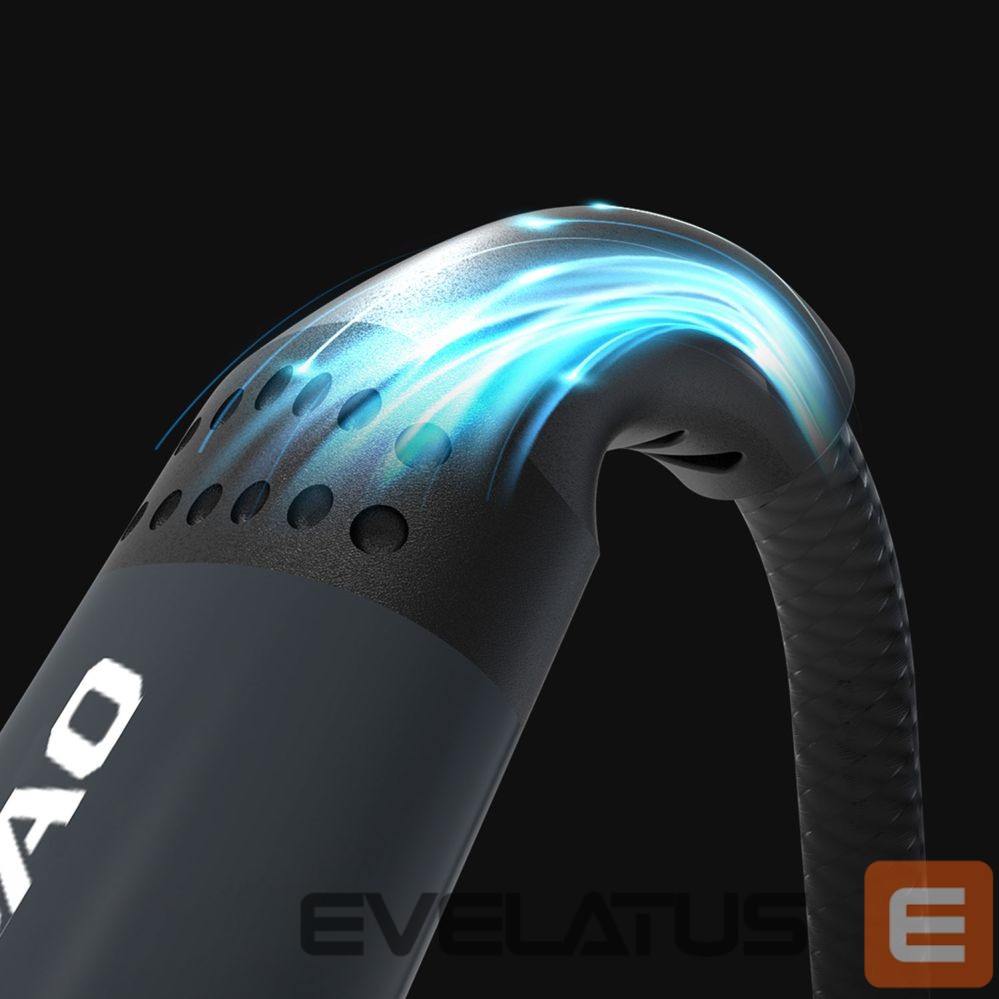 Kaabel Dudao Dudao L3CC USB-C - USB-C 60W 1.2m Braided Cable - Black