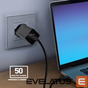 Adapteriai SBS  SBS TETRGAN1C65W 65W GaN Power Delivery Charger - Black 