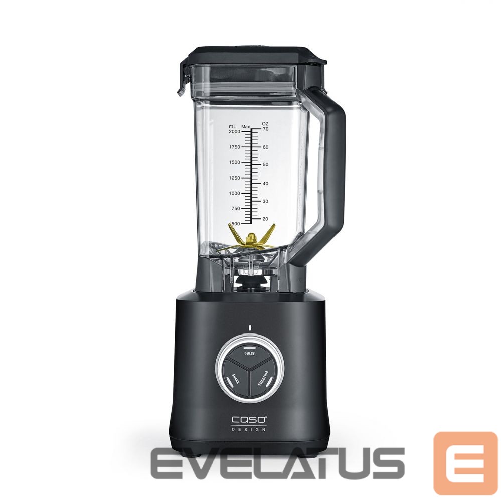 Mikserid ja blenderid Caso Power Blender | B 2000 | Tabletop | 2000 W | Jar material Tritan | Jar capacity 2 L | Ice crushing | Black