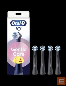 Hambahari Oral-B  Replaceable toothbrush heads | iO GentleCare | Heads | For adults | Number of brush heads included 4 | Black 