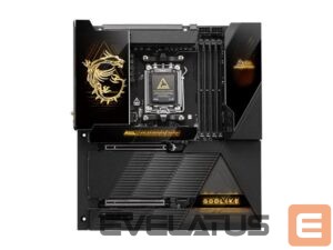 Motherboard for Intel processors MSI  MEG X870E GODLIKE | Processor family AMD | Processor socket AM5 | Supported hard disk drive interfaces SATA, M.2 | Number of SATA connectors 4 