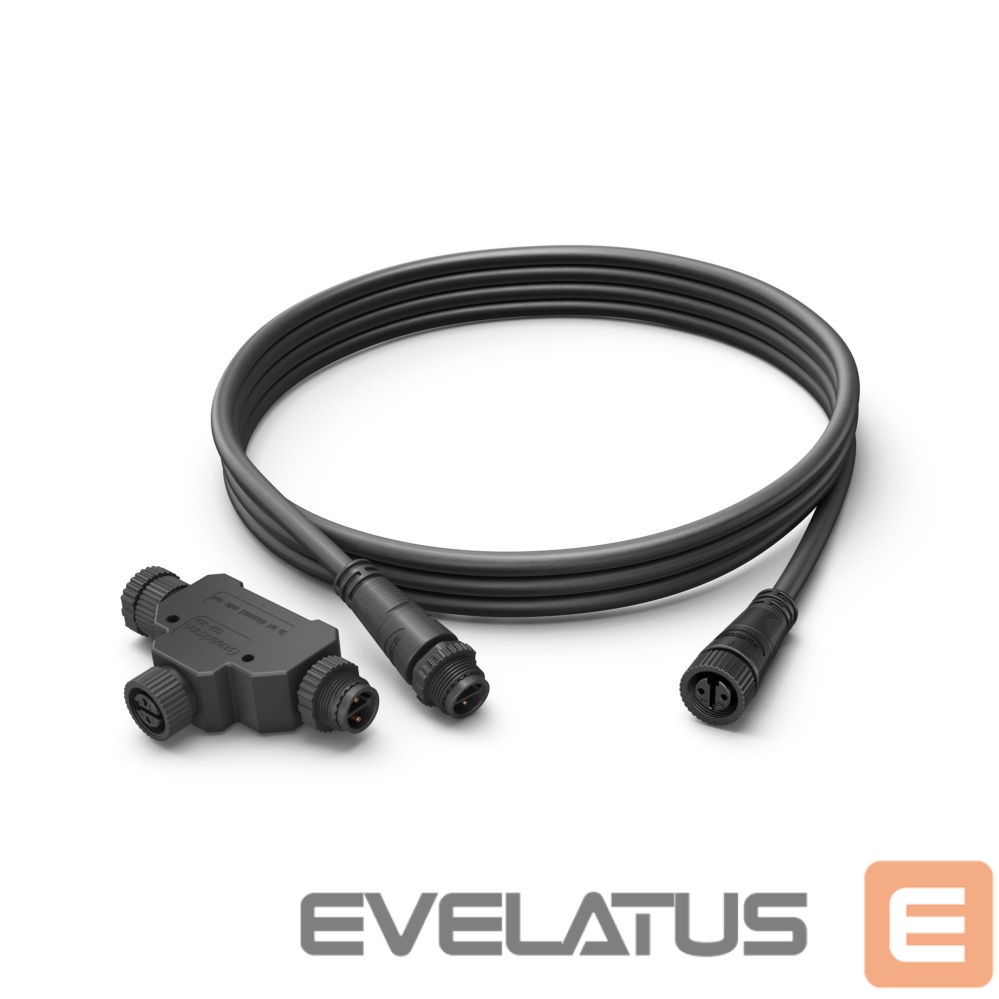 LED pirn Philips Hue Outdoor 24V Cable Extension and T-connector, 2.5m