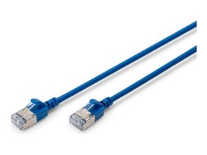 Adapteris Digitus  CAT 6A F-FTP Slim Patch Cable, 0.5 m | DK-1632-A-005S-B | Blue 