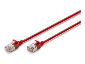 Adapteris Digitus  Slim Patch Cable, 1 m | DK-1632-A-010S-R | Red 