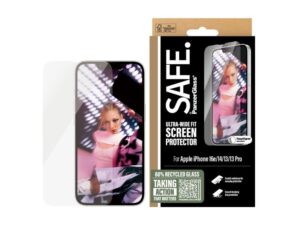 Чехол на заднюю панель PanzerGlass  Screen protector | Apple | iPhone 16e/14/13/13 Pro | Glass | Transparent | Ultra-Wide Fit W. Aligner 