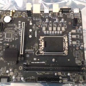 Материнская плата для процессоров Intel MSI  SALE OUT.  PRO H610M-E DDR4 |  PRO H610M-E DDR4 | Processor family Intel | Processor socket  LGA1700 | DDR4 DIMM | Memory slots 2 | Supported hard disk drive interfaces 	SATA, M.2 | Number of SATA connectors 4 | Chipset Intel H610 | Mirco-ATX | USED, REFURBISHED 