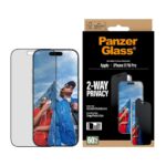 Чехол на заднюю панель PanzerGlass  Screen protector | Apple | iPhone 17/iPhone 16 Pro | Tempered Glass | Transparent | Ultra-Wide Fit w. EasyAligner 