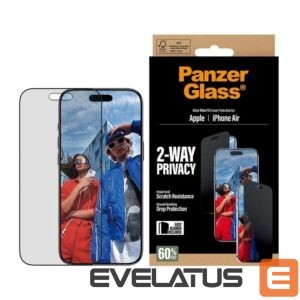 Nugarėlės dėklai PanzerGlass  Screen protector | Apple | iPhone Air | Glass | Transparent | Ultra-Wide Fit w. EasyAligner 