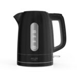 Teapot Adler  Kettle | AD 1380b | Electric | 2200 W | 1 L | Polypropylene | 360° rotational base | Black 