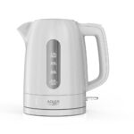 Teapot Adler  Kettle | AD 1380w | Electric | 2200 W | 1 L | Polypropylene | 360° rotational base | White 