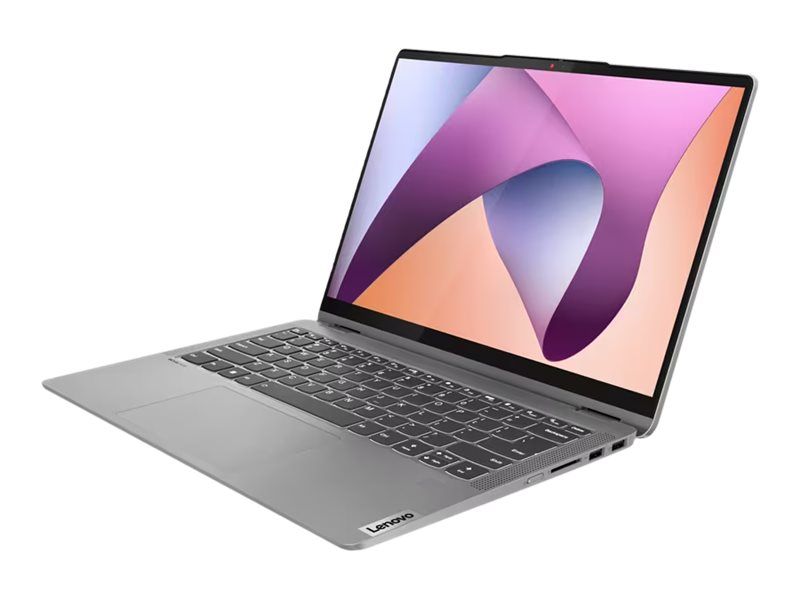 Портативный компьютер Lenovo IdeaPad Flex 5 14ABR8 | Arctic Grey | 14 " | IPS | Touchscreen | WUXGA | 1920 x 1200 pixels | Glossy | AMD Ryzen 5 | 5625U | 8 GB | Soldered LPDDR4x | Solid-state drive capacity 512 GB | AMD Radeon Graphics | Windows 11 Home | 802.11ax | Bluetooth version 5.3 | Keyboard language English | Warranty 24 month(s) | Battery warranty 12 month(s)