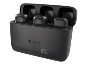 Vadu austiņas Natec  | Microphone | NMI-2253 | Hopper | Wireless | Black 