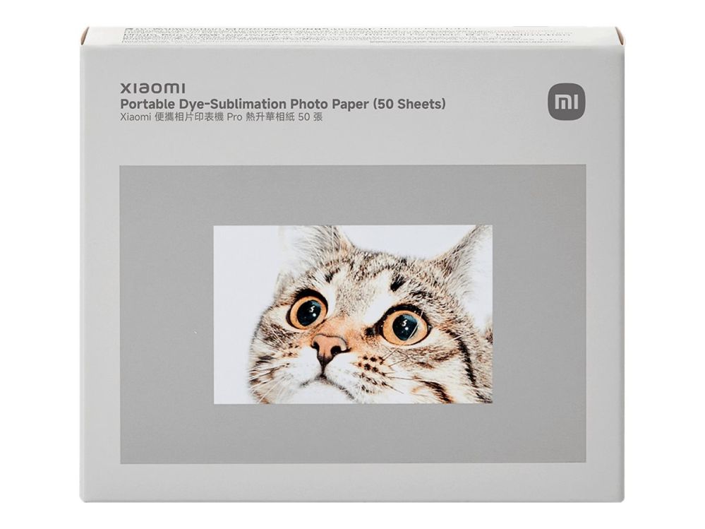 Kontoritarbed Xiaomi Portable Dye-Sublimation Photo Paper (50 Sheets) |
