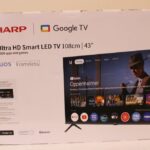 Televizoriai Sharp  SALE OUT.  43HL4265E 43" (108cm) 4K Ultra HD Google TV, Dolby Vision, Dolby Atmos |  43HL4265E | 43 | Smart TV | Google TV | UHD | Black | DAMAGED PACKAGING 