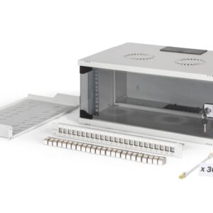 Citas preces Digitus  SOHO Pro network set, 483 mm (19"), 4U, 540 x 400 mm | DN-49200-SET | Light Grey 