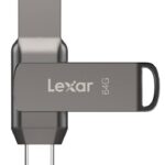 Mälupulk Lexar  2-in-1 Flash Drive | JumpDrive Dual Drive D400 | 64 GB | USB 3.1 | Grey 