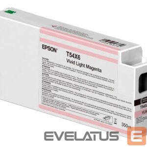 Tarvikud ja tarvikud EPSON  Singlepack T54X60N UltraChrome HDX/HD 350ml Vivid Light Magenta 