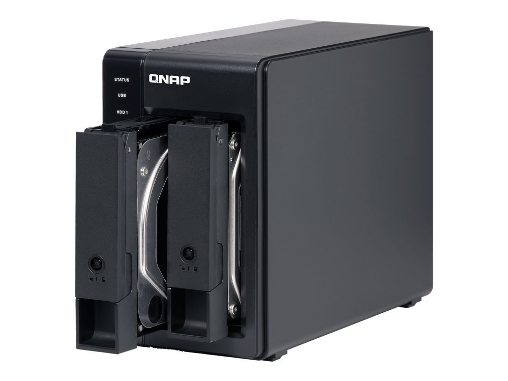 Mälupulk QNAP TR-002 2 Bay USB Type-C Direct Attached Storage with Hardware RAID
