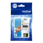 Printer accessories Brother  LC421VALDR | Ink Cartridges | Black, cyan, magenta, yellow 