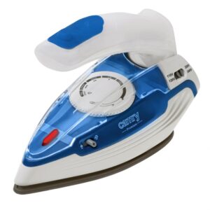 Glūdeklis Camry  CR 5040 | Steam travel iron | 1600 W | Water tank capacity 80 ml | Continuous steam 10 g/min | Steam boost performance 50 g/min | Blue/White 