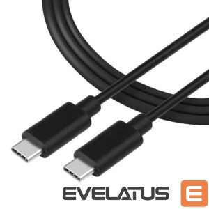 Cable Tactical - Tactical Smooth Thread Cable USB-C/USB-C 1m Black 