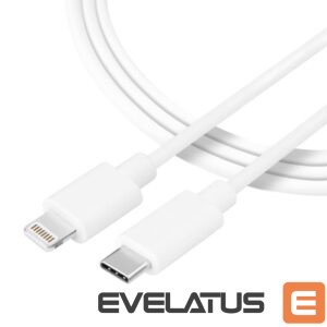 Cable Tactical - Tactical Smooth Thread Cable USB-C/Lightning 0.3m White 