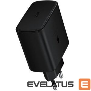 Adapteris Samsung  EP-TA845EBE Samsung Quickcharge USB-C 45W Travel Charger Black (OOB Bulk) 