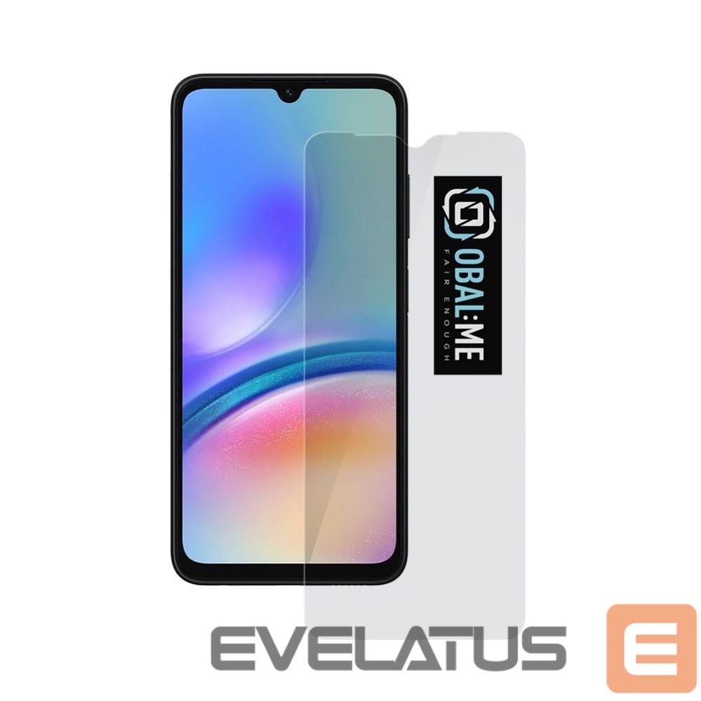 Protective glass - OBAL:ME 2.5D Glass Screen Protector for Samsung Galaxy A05s Clear