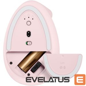 Computer mouse Logitech  LOGITECH Lift Bluetooth Vertical Ergonomic Mouse - ROSE/DARK ROSE 
