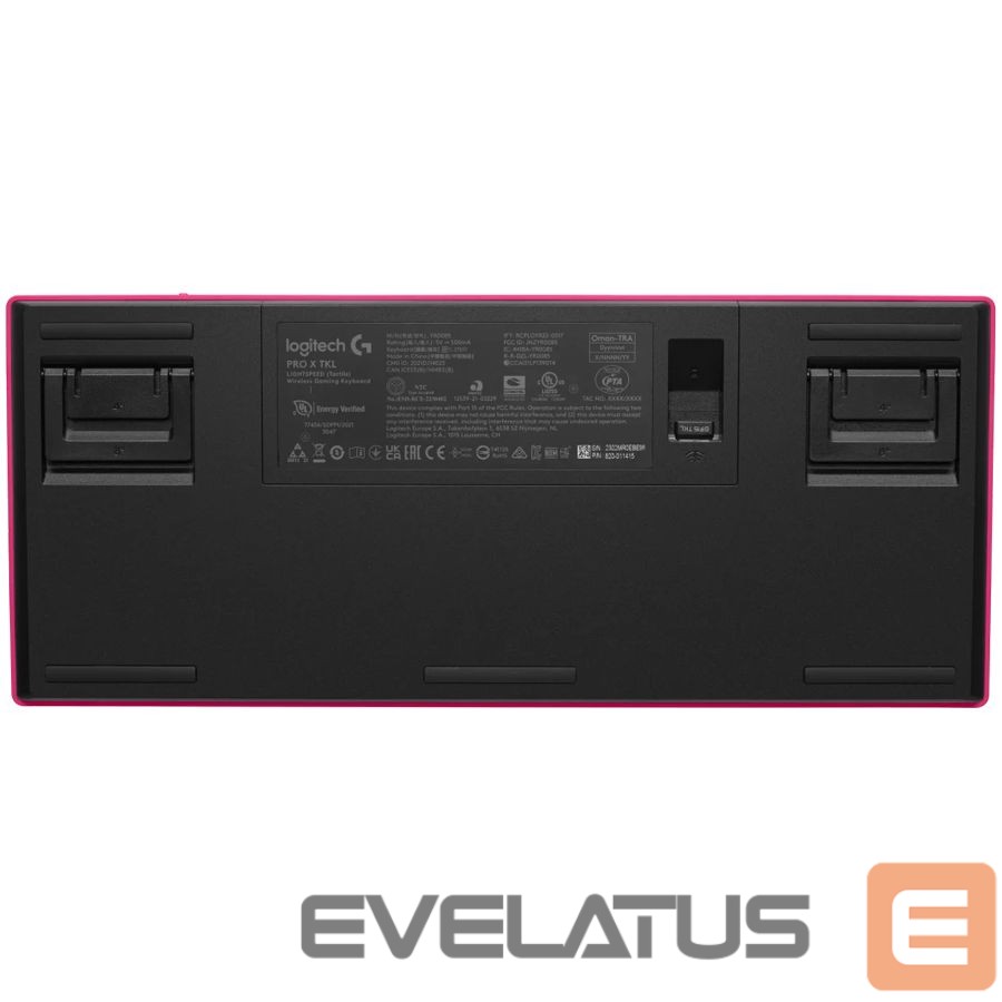 Computer keyboard Logitech LOGITECH G PRO X TKL LIGHTSPEED Mechanical Gaming Keyboard - MAGENTA - US INT'l - TACTILE