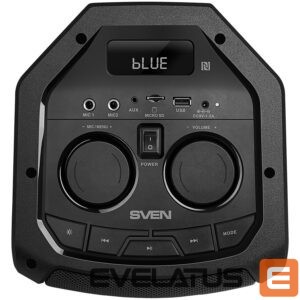 Bluetooth speakers Sven  Speaker SVEN PS-710, black (100W, TWS, Bluetooth, FM, USB, microSD, LED-display, 4400mA*h) 