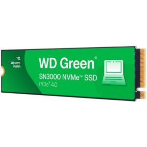 Hard drive SSD Western Digital  SSD POWERED BY SANDISK WD Green SN3000 2TB M.2 2280 S3-M PCIe Gen4 x4 NVMe, Read/Write: 5000/4200 MBps, TBW: 250 