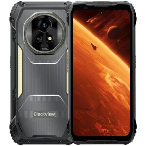 Smartphone Blackview  Blackview XPLORE 2 Rugged Phone 6.73 inch AMOLED 3200x1440 120Hz 12/256Gb MT 8300 Octa-Core 3.35GHz 50MP Front 50+20MP Rear Cam Night Vision 457LUM light TUV Low Blue Light Cert UL94 HB WiFi6E -20 to+60  20000mAh MIL-STD-810H Black Black