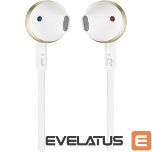 Wired headphones JBL  Tune 205 Gold