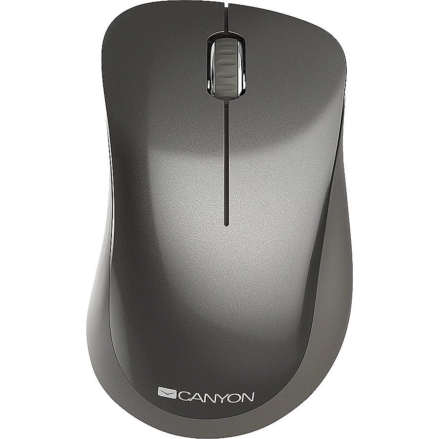 Computer mouse Canyon 2.4 GHz Wireless mouse with 3 buttons DPI 1200 Black