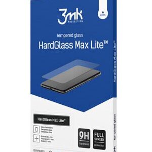 Protective glass 3MK Samsung Galaxy A22 5G Hard Glass Max Lite Black