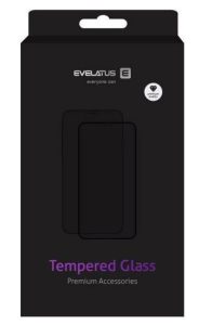 Protective glass Evelatus Apple iPhone 15 Pro Max 2.5D Full Cover Japan Glue Glass Anti-Static 
