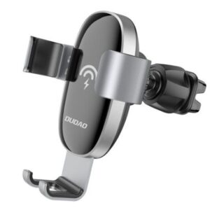 Automaatne hoidja Dudao  15W Wireless Qi Charger Gravity Car Holder for Air Vent Grille Black