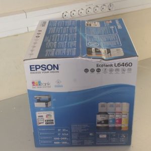 Printerid EPSON  SALE OUT.  EcoTank L6460 Inkjet Printer  Multifunctional printer EcoTank L6460 Contact image sensor (CIS), 3-in-1, Wi-Fi, Black and white, DAMAGED PACKAGING 