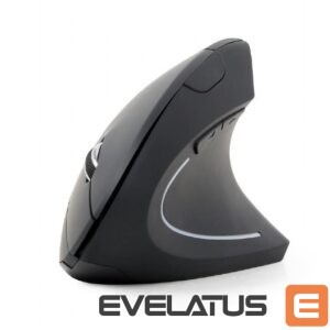 Computer mouse Gembird  MOUSE USB OPTICAL WRL BLACK/ERGONOMIC MUSW-ERGO-01 